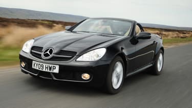 Mercedes SLK - front tracking